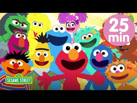 New ABC Songs with Elmo & Friends! | Sesame Street Compilation