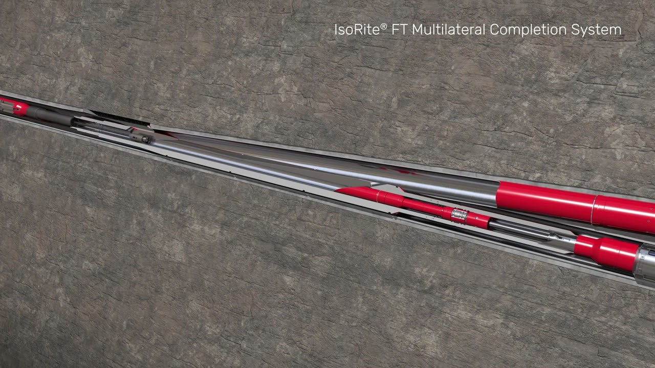 IsoRite® Feed-Through Multilateral Completion System Installation Sequence