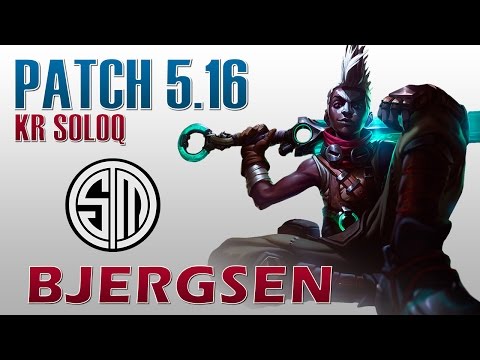 TSM Bjergsen - Ekko Mid Lane - KR SoloQ