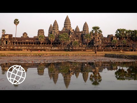 Temples of Angkor, Cambodia  [Amazing Places 4K] Video