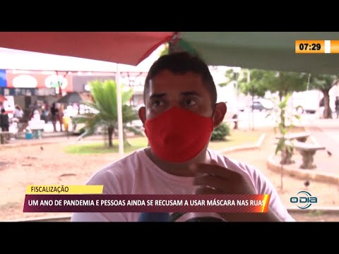 Um ano de pandemia e pessoas ainda se recusam a usar máscara nas ruas 29 04 2021