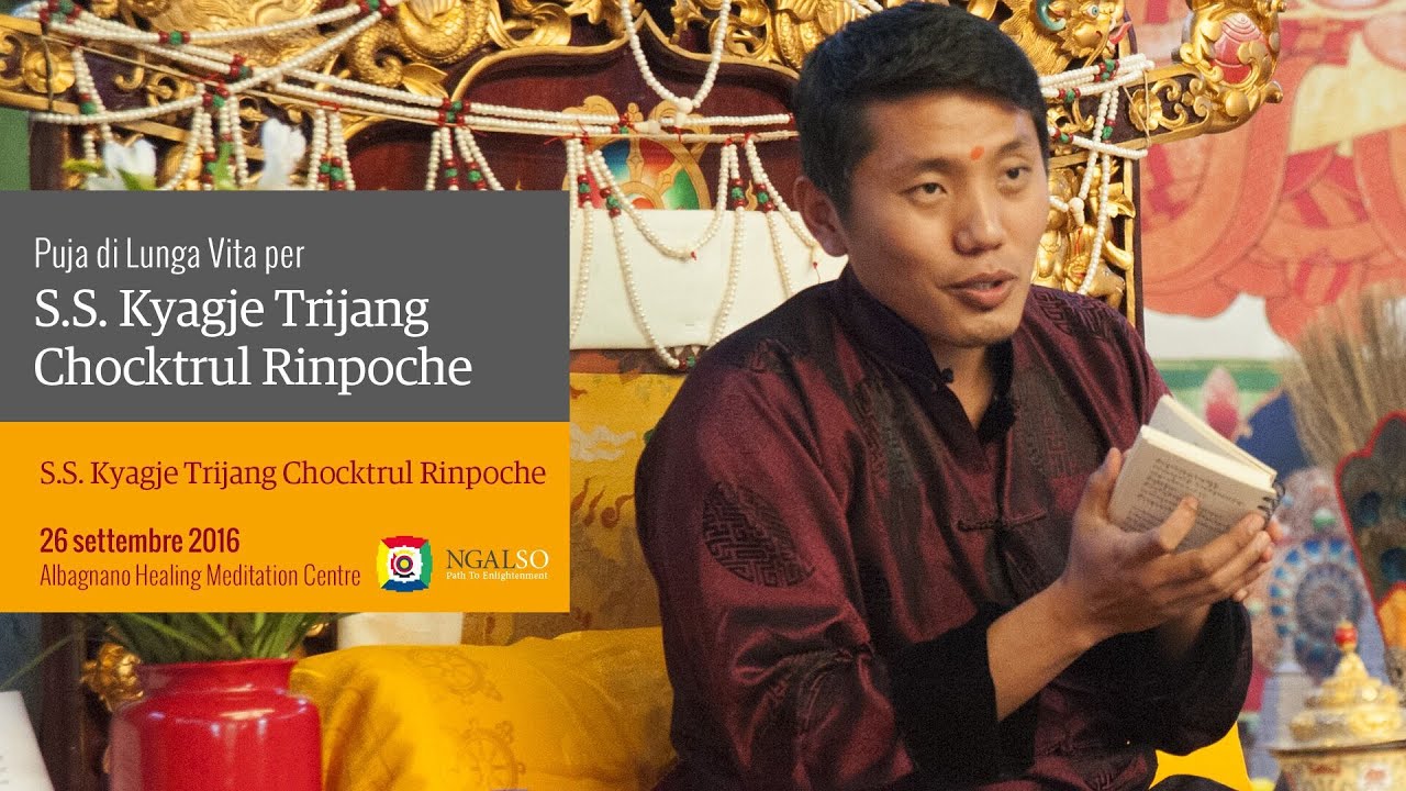 Long Life Puja for S.S. Kyabje Trijang Chocktrul Rinpoche (Tib-Ita)