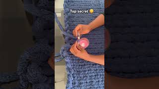 Join yarns this way😍#tutorial #diy #handknitting #handmade #chunkyyarn