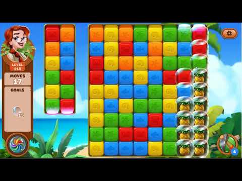 Lost Island Blast Adventure Level 118 - No Boosters