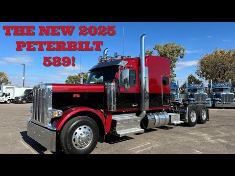 The All New Peterbilt 589! Full Walk Around Video