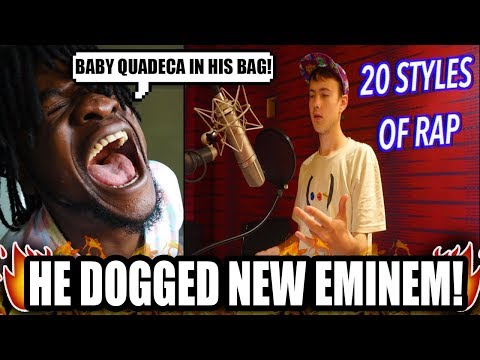 20 Styles of Rapping! (LOGIC, XXXTENTACION, 6IX9INE & MORE) REACTION!
