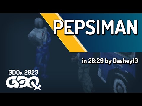 Pepsiman by Dashey10 in 28:29 - Games Done Quick Express 2023