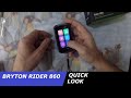 bryton rider 860 quick look