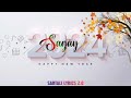 Happy New Year 2024 | Santali Lyrics video | New santali