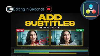 Create Subtitles for Videos in DaVinci Resolve (Step-by-Step Guide)
