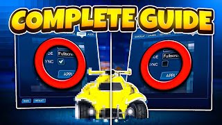 The BEST Rocket League Settings 2023 | Controller, Camera, Video, FPS & More