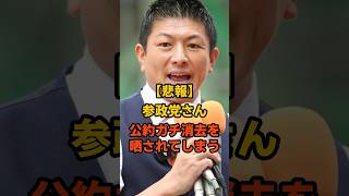 【悲報】参政党、議員削減の記述をHPから削除した件を晒される