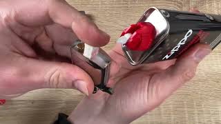 Zippo nachfüllen mit Benzin - leeres Benzinfeuerzeug auffüllen - Sturmfeuerzeug betanken Anleitung