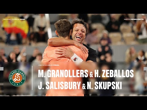 Highlights Granollers/Zeballos vs Salisbury/Skupski Men's Doubles Final | Roland-Garros 2025