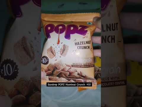 Sundrop Popz Hazelnut Crunch  | Sundrop Popz Chocolatey Crunch | Yummy Multigrain Snacks | shorts