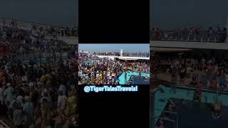 Carnival Valor sail-away party!