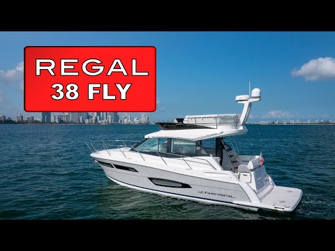876.000 $ – Regal 38 Fly – Die brandneue Luxusyacht – Rundgang
