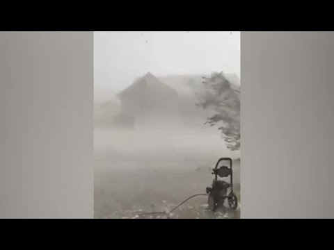 Severe storm pummels Great Falls
