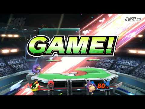 Surge Singles Losers Quarter-Finals - TheZek (Young Link, Greninja) vs Frenzy (Mario, DK, Richter)