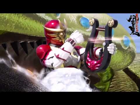 Kamen Rider Hibiki: Shuki & Zaki Fight Together Scene 