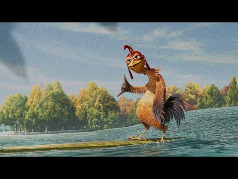 Surf’s Up but only scenes with Chicken Joe