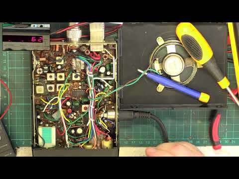 Maxcom 20E CB27/81 UK FM CB radio service & alignment.