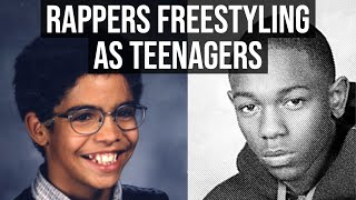 RAPPERS FREESTYLING AS TEENAGERS