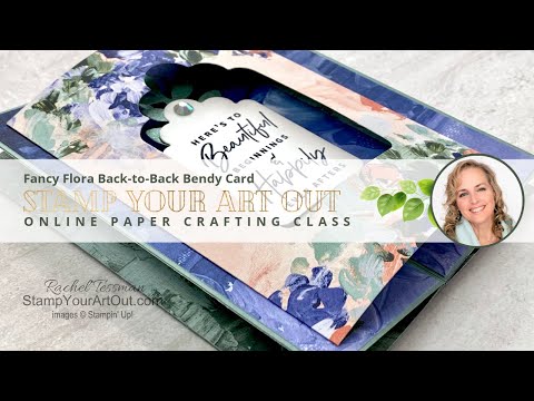 Fancy Flora Back-to-Back Bendy Card