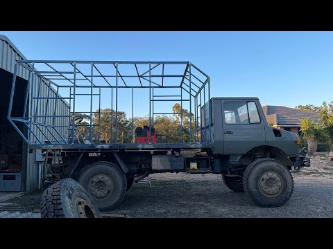 EP11 Unimog Rebuilding DIY Update - Paint Dashboard Carpet Frame - Expedition Vehicle Camper