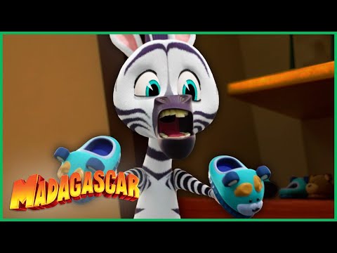 Capa de O Caso dos Chinelos Roubados | DreamWorks Madagascar em Português