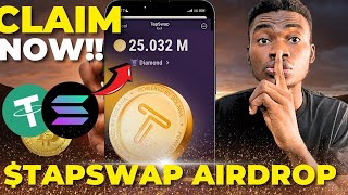 TAP SWAP Withdrawal Update: How To Connect Your TAP SWAP To SOLANA / Phantom Wallet.