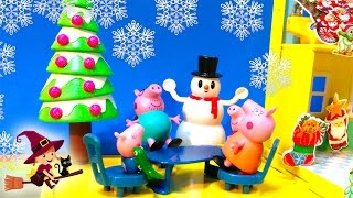 La Fiesta de Navidad en la Casa de Peppa Pig | Papa Noel