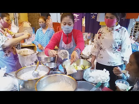 Food Tour Around Cambodian Market - Mixed Video Food In Phnom Penh Market - Natural Living And Food