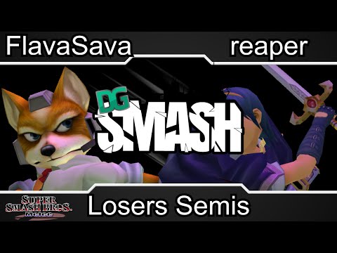 DGSmash2 - FlavaSava (Fox) Vs. HEIR | reaper (Marth) - Losers Semis - Melee
