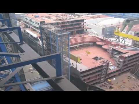 Disney Fantasy Ship Build Time Lapse - CruiseGuy.com