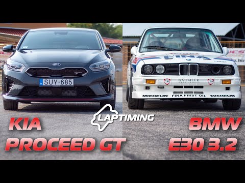 Ez az E30 NEM hajlandó megöregedni! - BMW E30 3.2 vs. Kia ProCeed GT