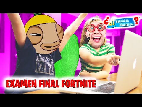 EL EXAMEN MÁS DIFÍCIL DE FORTNITE: BATTLE ROYALE CAPITULO 3 (los deberes de TEKENDO Examen FINAL)