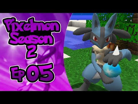 Pixelmon Season 2 - Ep. 5 "Lucario + Pansear PixelHunt"