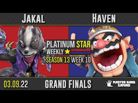 PSW S13:W10 - Jakal (Wolf) vs Haven (Wario, Bayonetta) - Grand Finals