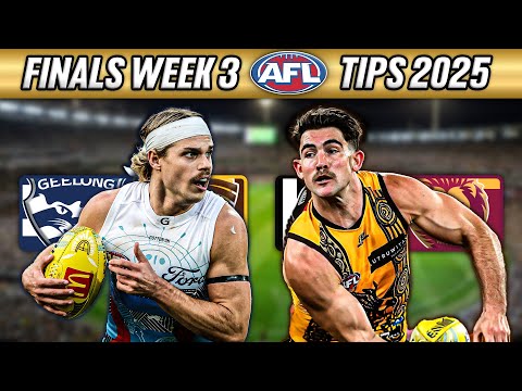 AFL Finals Week 3 | Tips & Predictions 2025