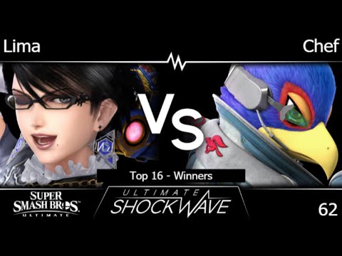 USW 62 - Lima (Bayonetta) vs GUMP | Chef (Falco) Top 16 - Winners - SSBU