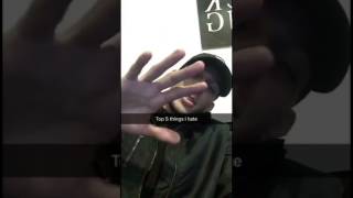 SlickLivingTV Snapchat Takeover with Khleo Thomas + Top 5 Things I Hate