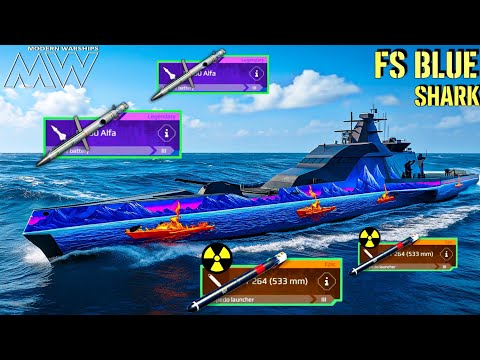 This ☢️Torpedo Loadout is BROKEN! 🚫 FS Blue Shark | 2x P-900 Alfa + SUT {533mm} - MW !