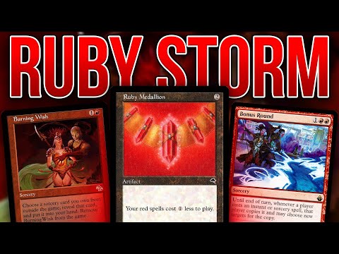 $500 *NEW* STOCK 75! Ruby Storm + NO RESERVE LIST — Budget Legacy Combo | Magic: The Gathering MTG