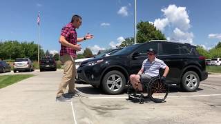 How to get up and down curbs in a wheelchair