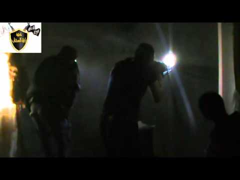 التصدي لمنع محاولة قوات النظام اقتحام بلدة خربة غزالة ضمن معركة جسر حوران