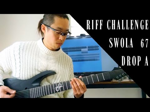 Sunday with Ola Riff Challenge #67 / Drop A 7 String Guitar Riffs