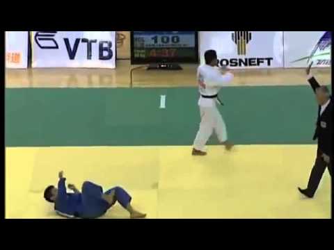 JUDO 2009 GP Qingdao: Renwang Liu (CHN) - Miyaragchaa Sanjaasuren (MGL)