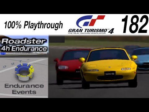 Gran Turismo 4 - #182 - Roadster 4h Endurance