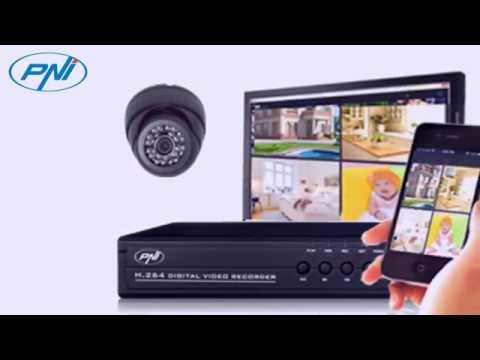 DVR cu 4 canale PNI House L704 cu HDMI 960H P2P H.264